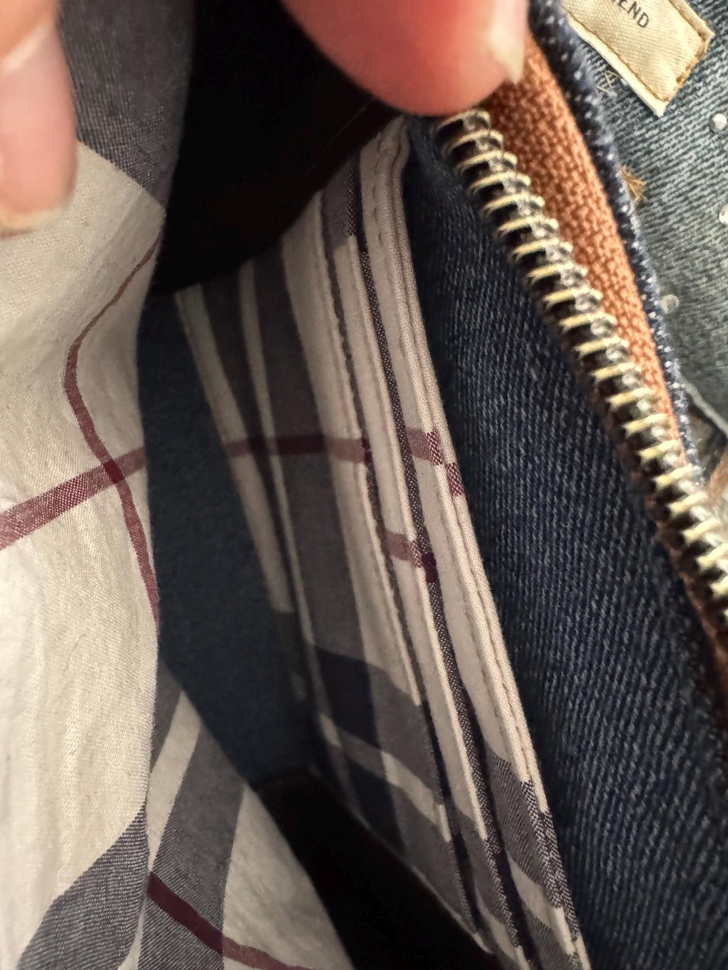 One-of-a-Kind Denim Patchwork Wristlet Clutch – Handmade Wallet, 7.5”x5”, Zipper Closure, 3 Card Slots