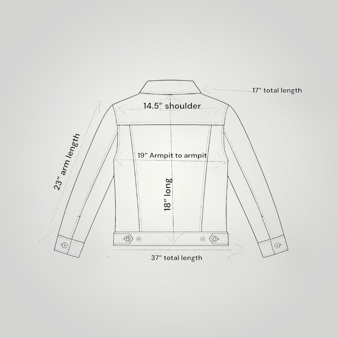 Hand Embroidered Horse Denim Jacket: Upcycled Boho Western Wear