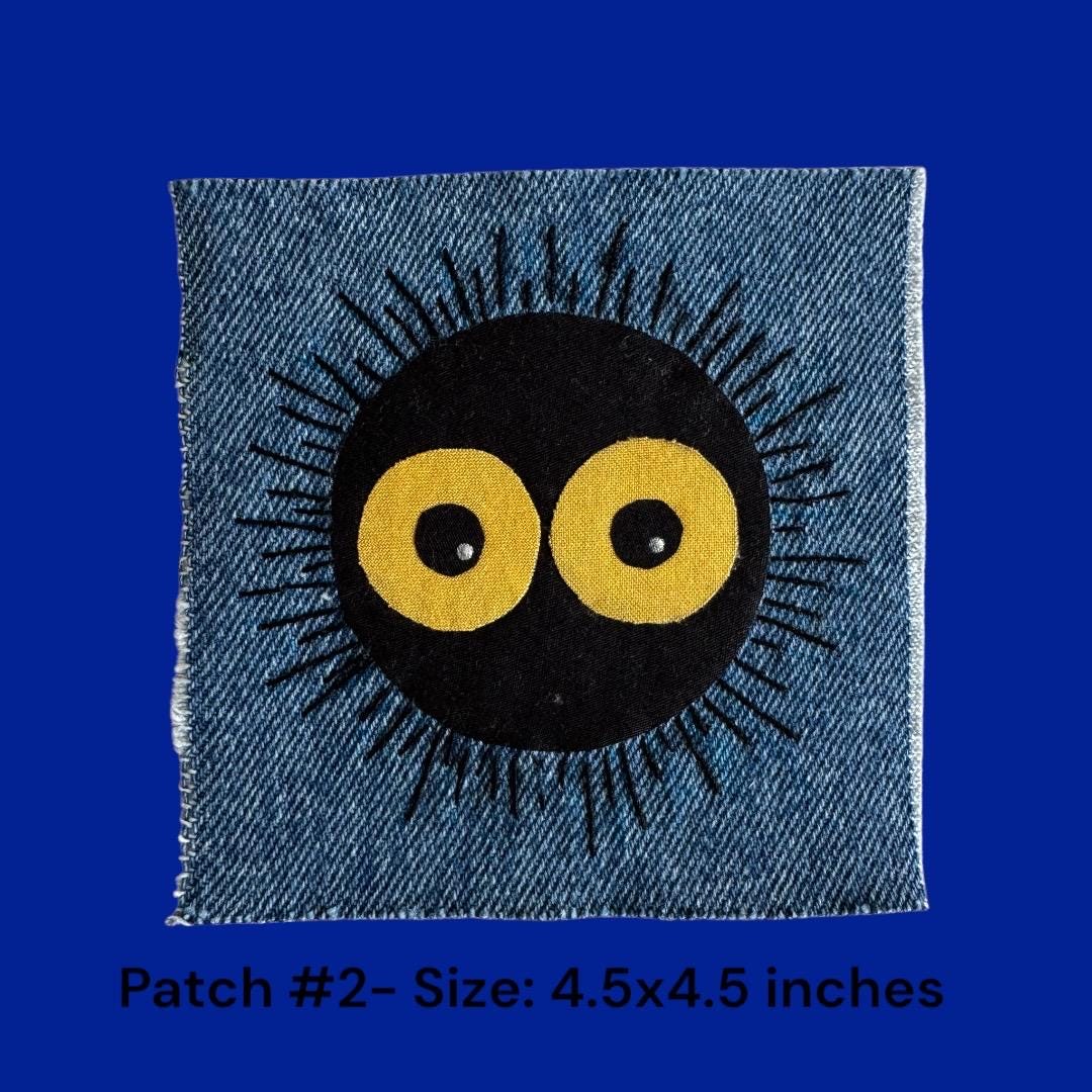 Handmade Upcycled Denim Patches – One-of-a-Kind Designs