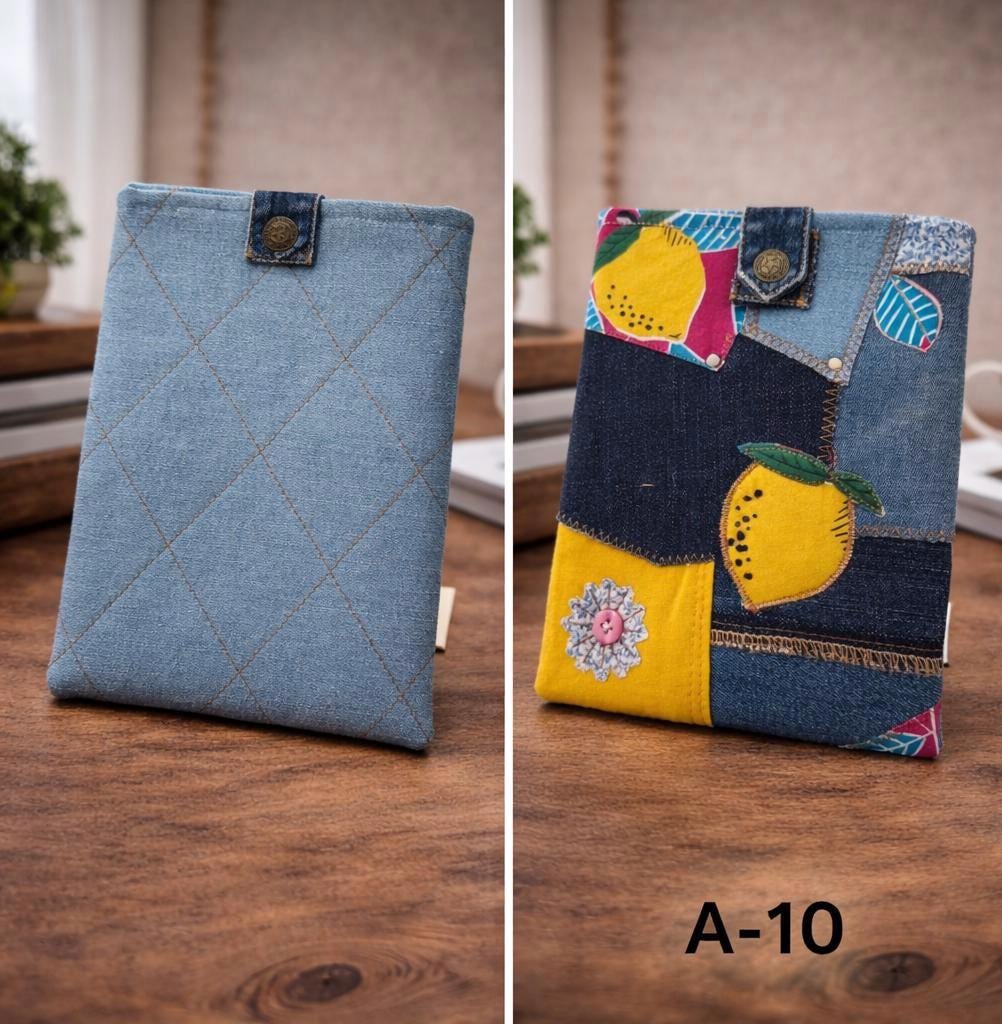 Extra Small Patchwork Denim Bags | 6” x 8” | One of a Kind Handmade Upcycled Bags | Indigo Threads